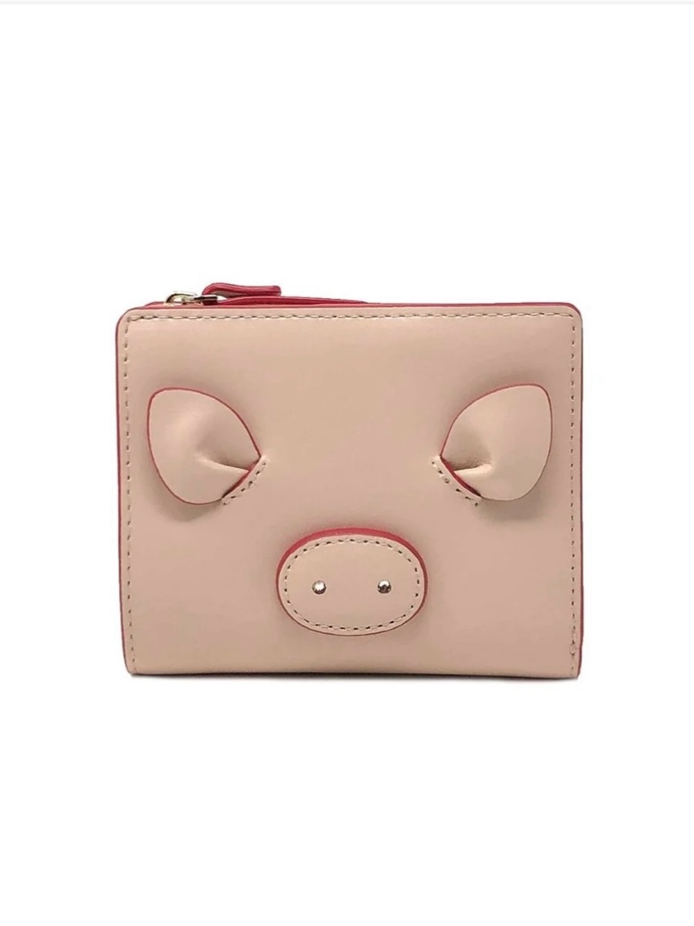Cute Pig Face Pink Wallet